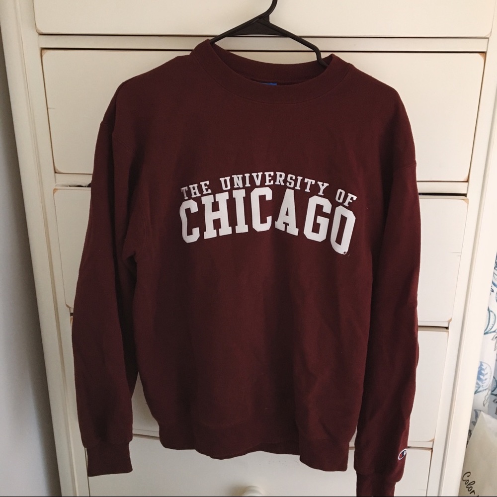 University of Chicago Maroon Crewneck Sweatshirt